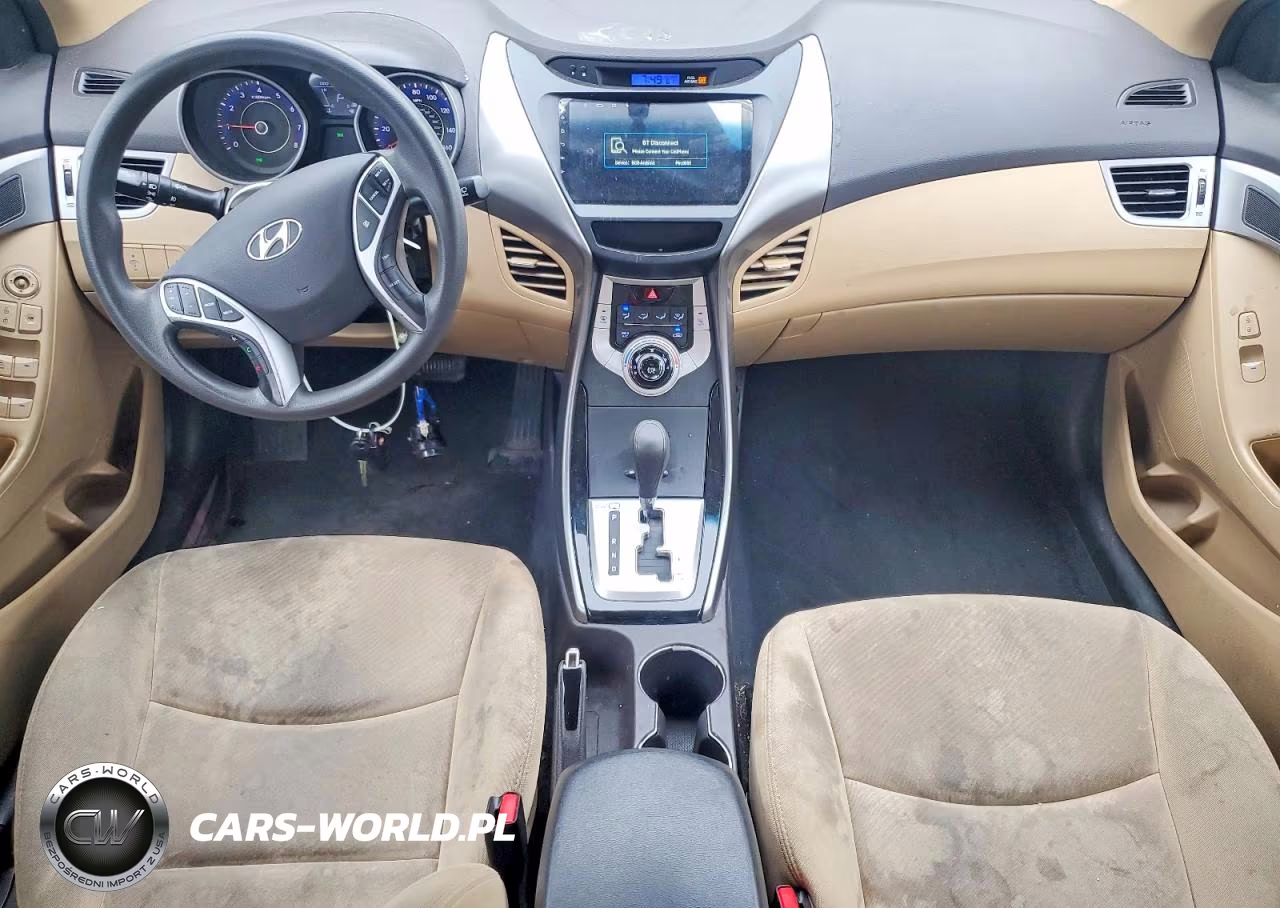 2012 Hyundai Elantra Gls VIN:KMHDH4AE0CU470419 - 8