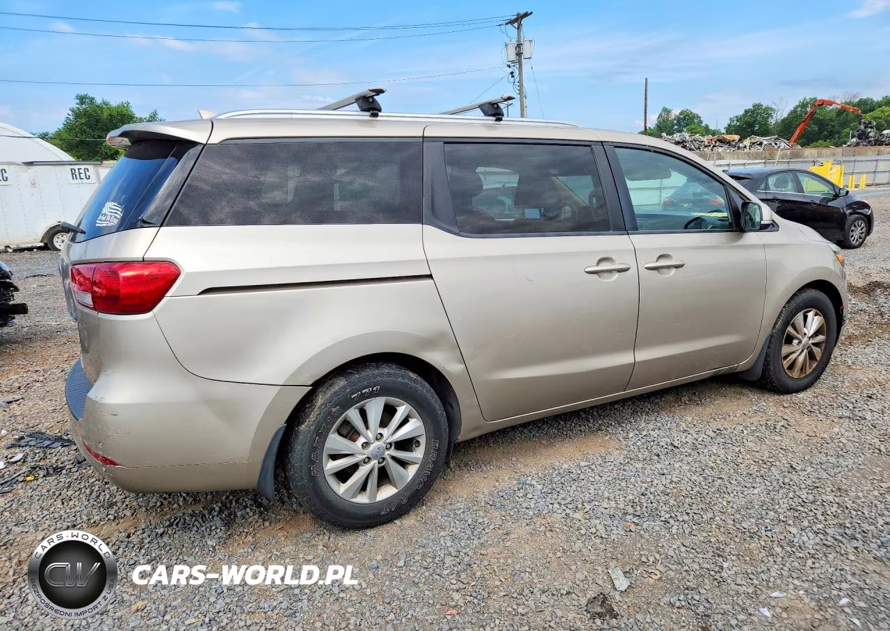 2016 Kia Sedona Lx VIN:KNDMB5C11G6125240 - 3