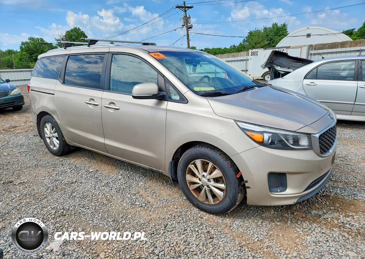 2016 Kia Sedona Lx VIN:KNDMB5C11G6125240 - 4