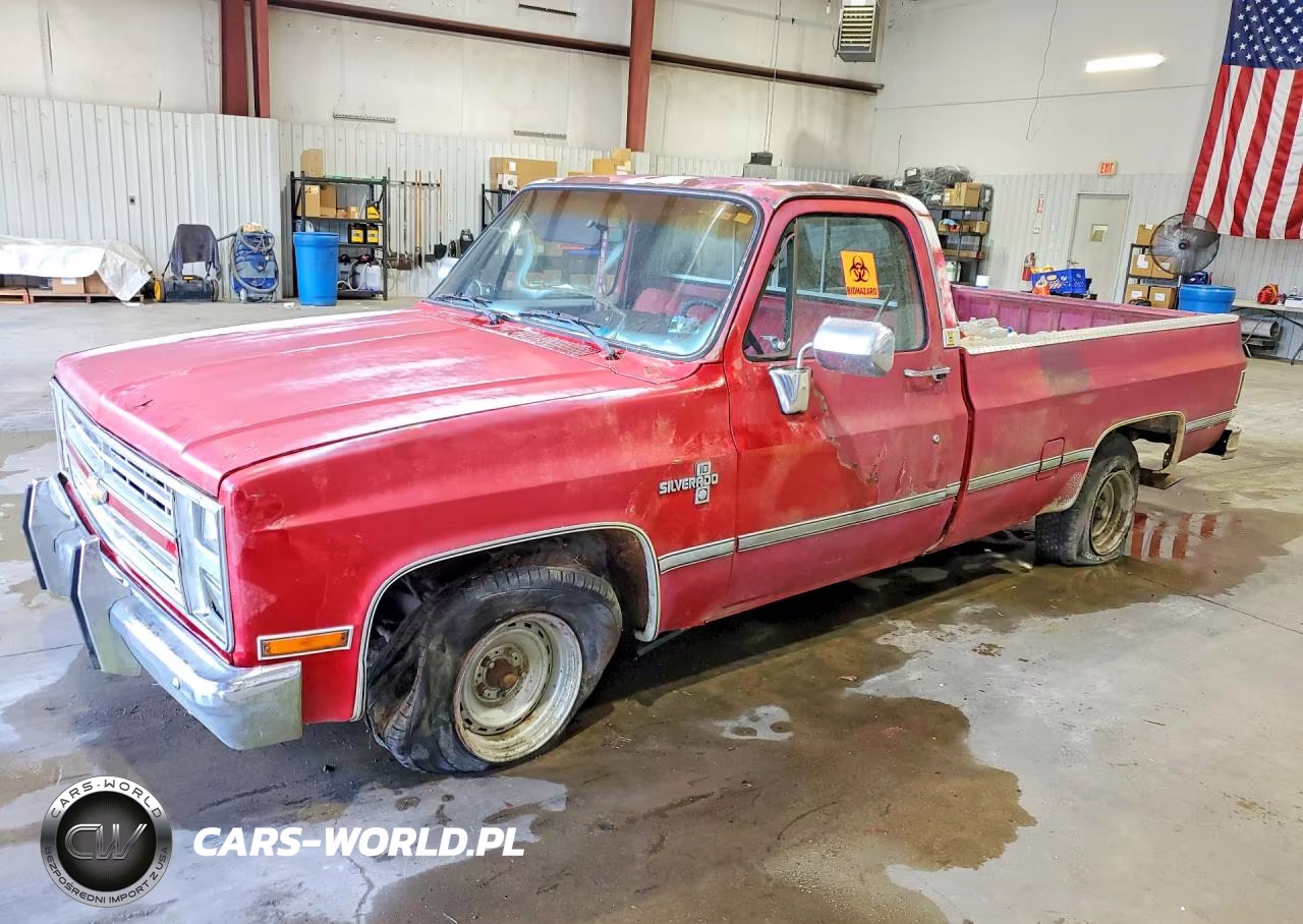 1985 Chevrolet C10 VIN:1GCDC14H5FJ122127 - 2