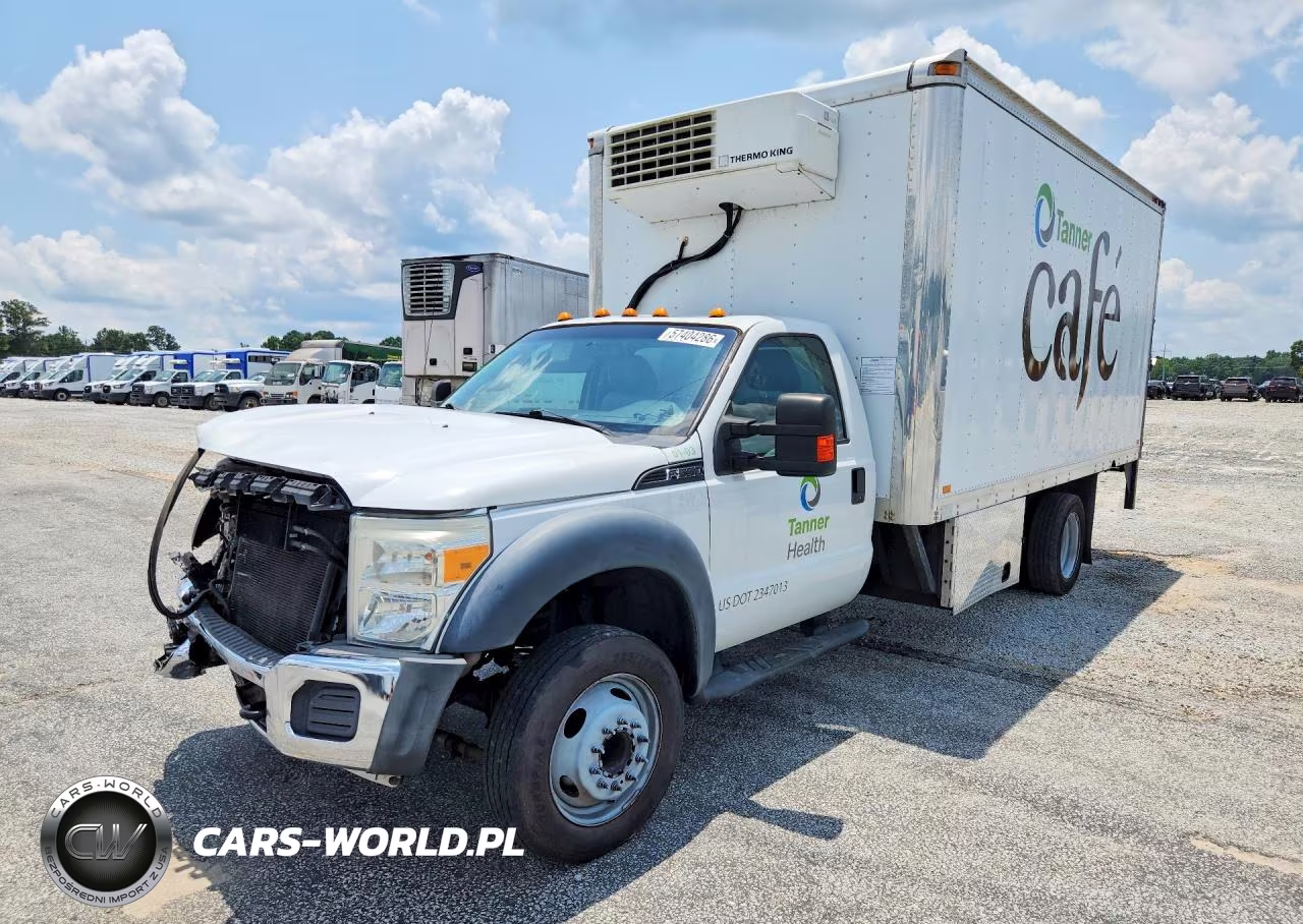 2013 Ford F550 Super Duty Refrigerated Box Truck