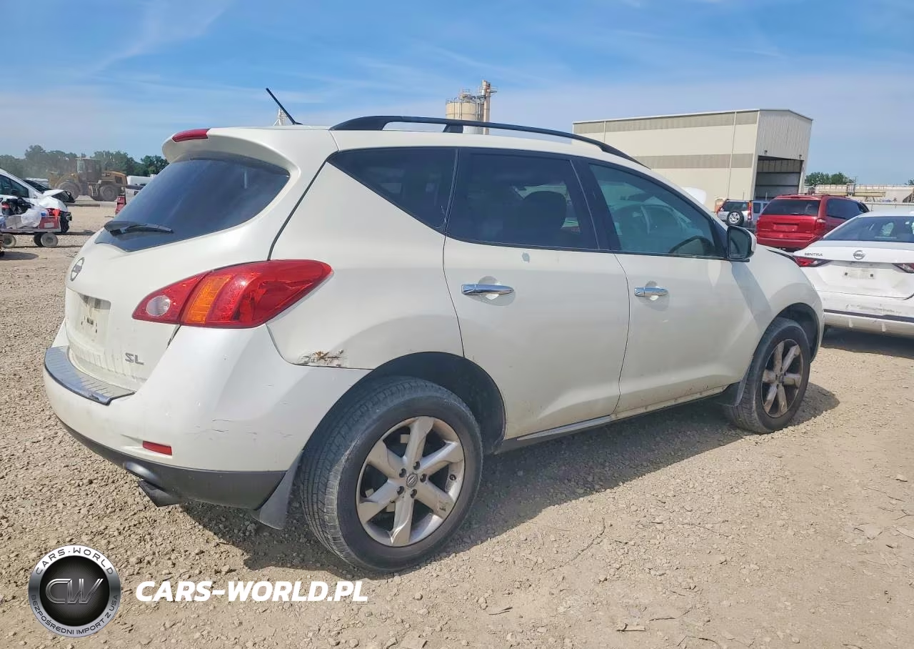 2009 Nissan Murano S VIN:JN8AZ18W89W134021 - 3