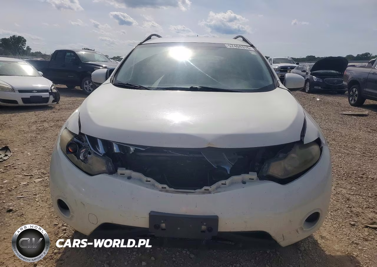 2009 Nissan Murano S VIN:JN8AZ18W89W134021 - 5