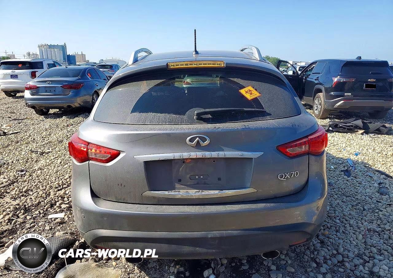 2015 Infiniti Qx70 Base VIN:JN8CS1MW3FM482271 - 6