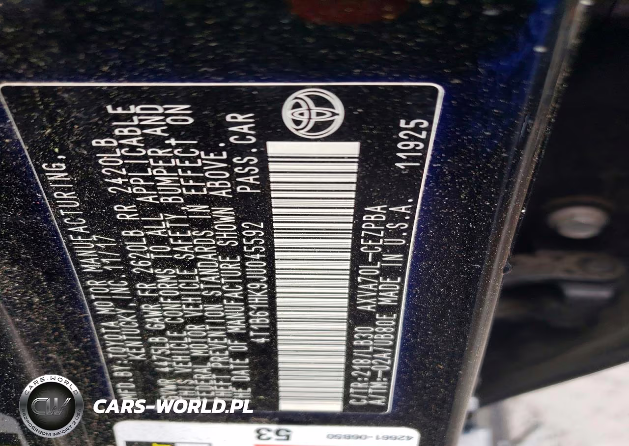 2018 Toyota Camry Xse VIN:4T1B61HK9JU045592 - 12