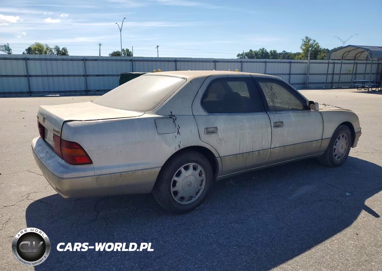 1996 Lexus Ls 400 VIN:JT8BH22FXT0037431 - 3
