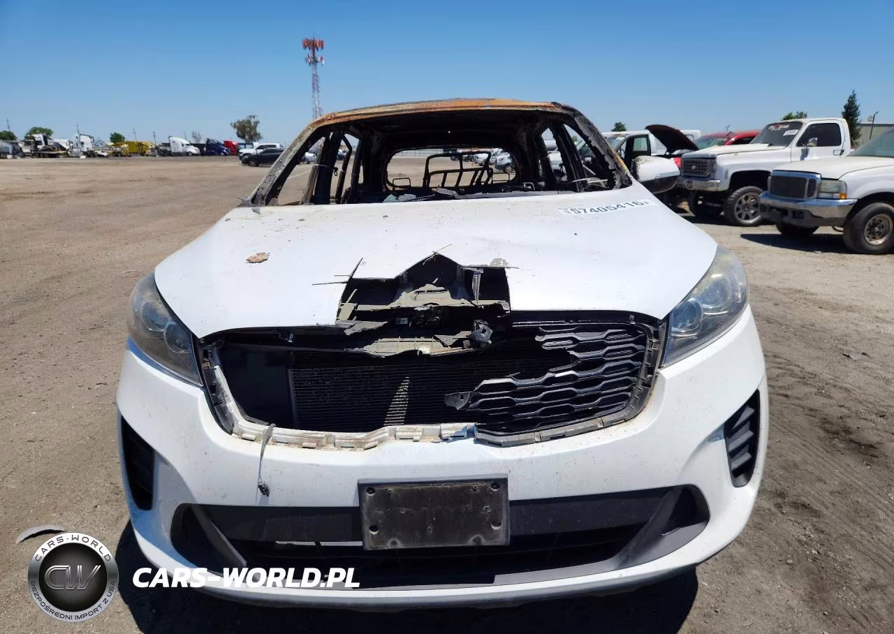 2019 Kia Sorento Lx V6 VIN:5XYPGDA54KG450422 - 5