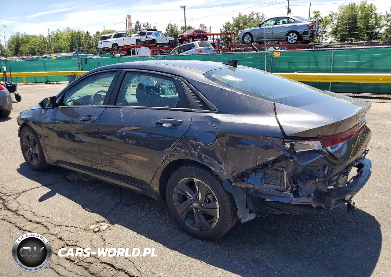 2021 Hyundai Elantra Sel VIN:5NPLM4AG1MH049043 - 2