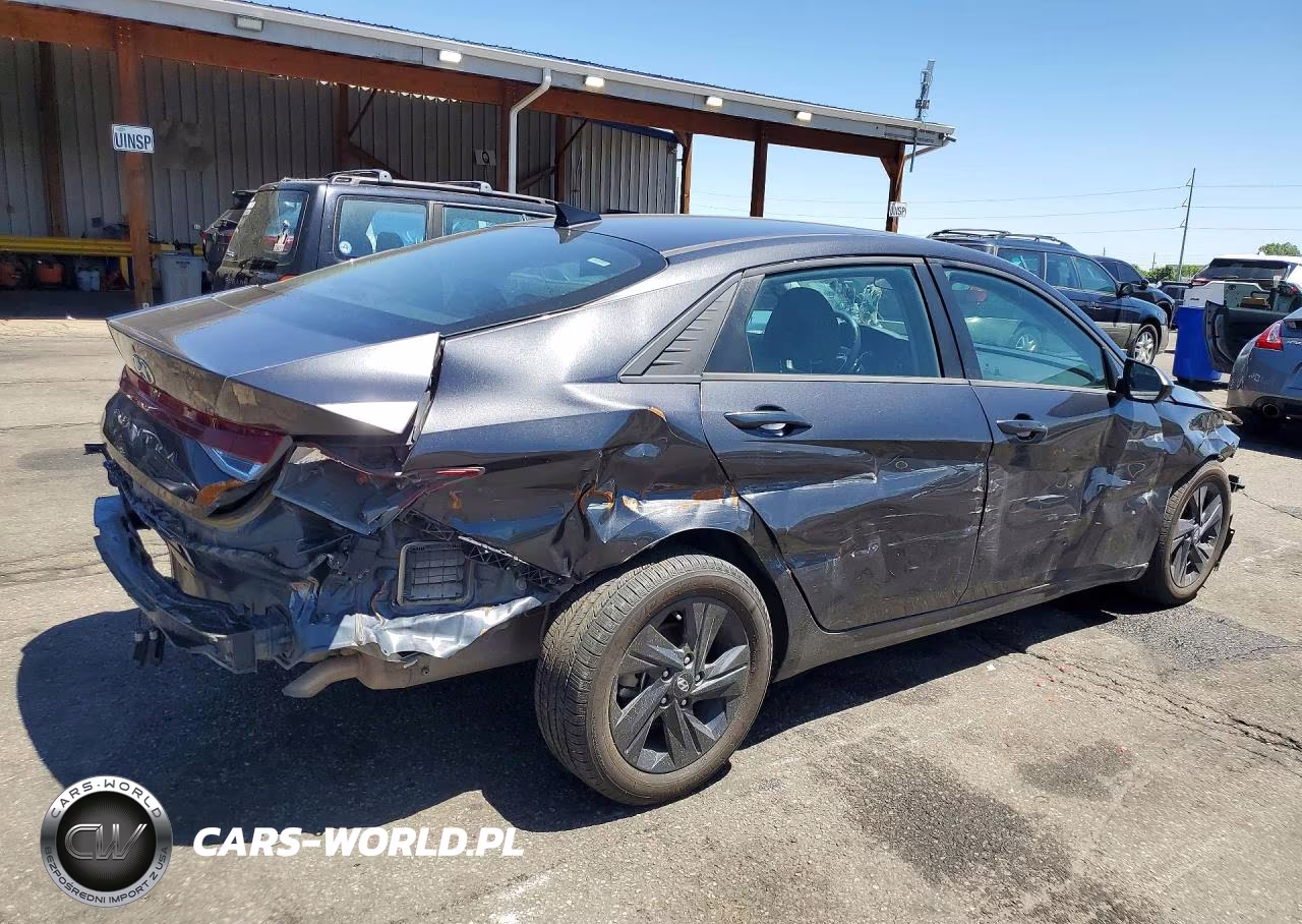2021 Hyundai Elantra Sel VIN:5NPLM4AG1MH049043 - 3