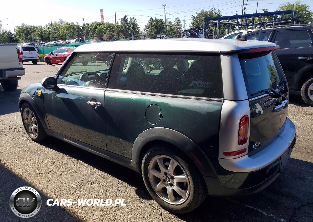 2008 Mini Cooper Clubman VIN:WMWML33588TN67159 - 2