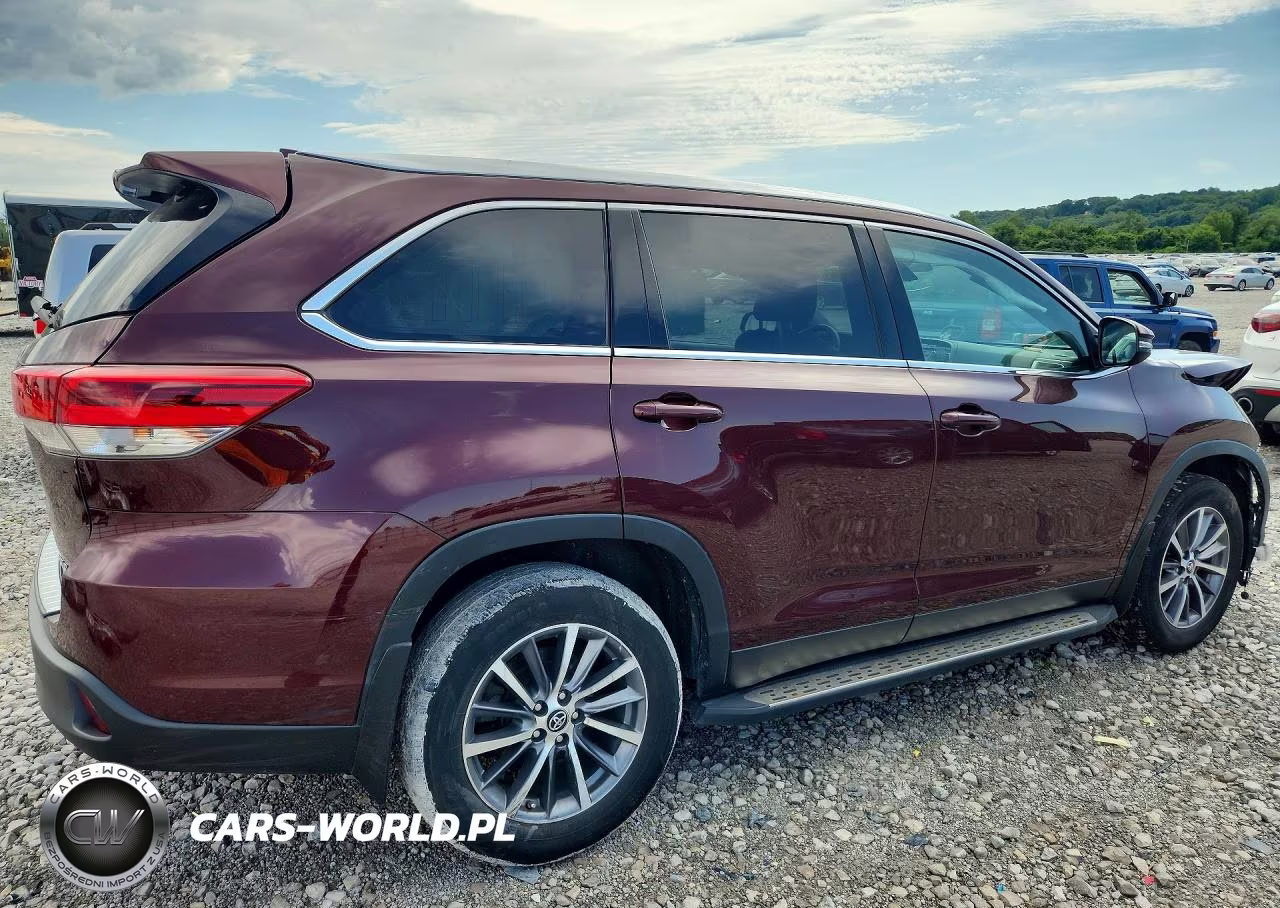 2019 Toyota Highlander Xle VIN:5TDJZRFHXKS723530 - 3
