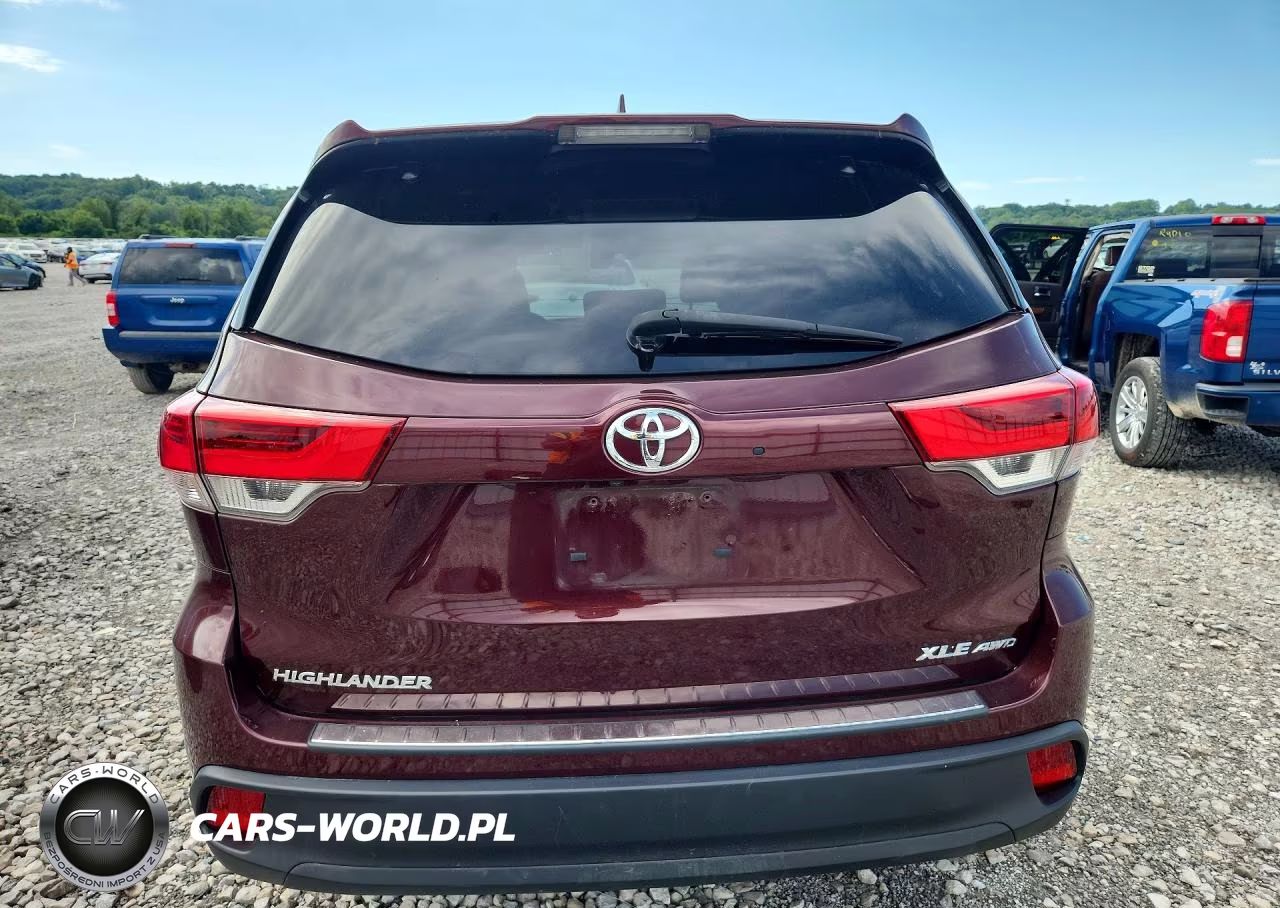2019 Toyota Highlander Xle VIN:5TDJZRFHXKS723530 - 6