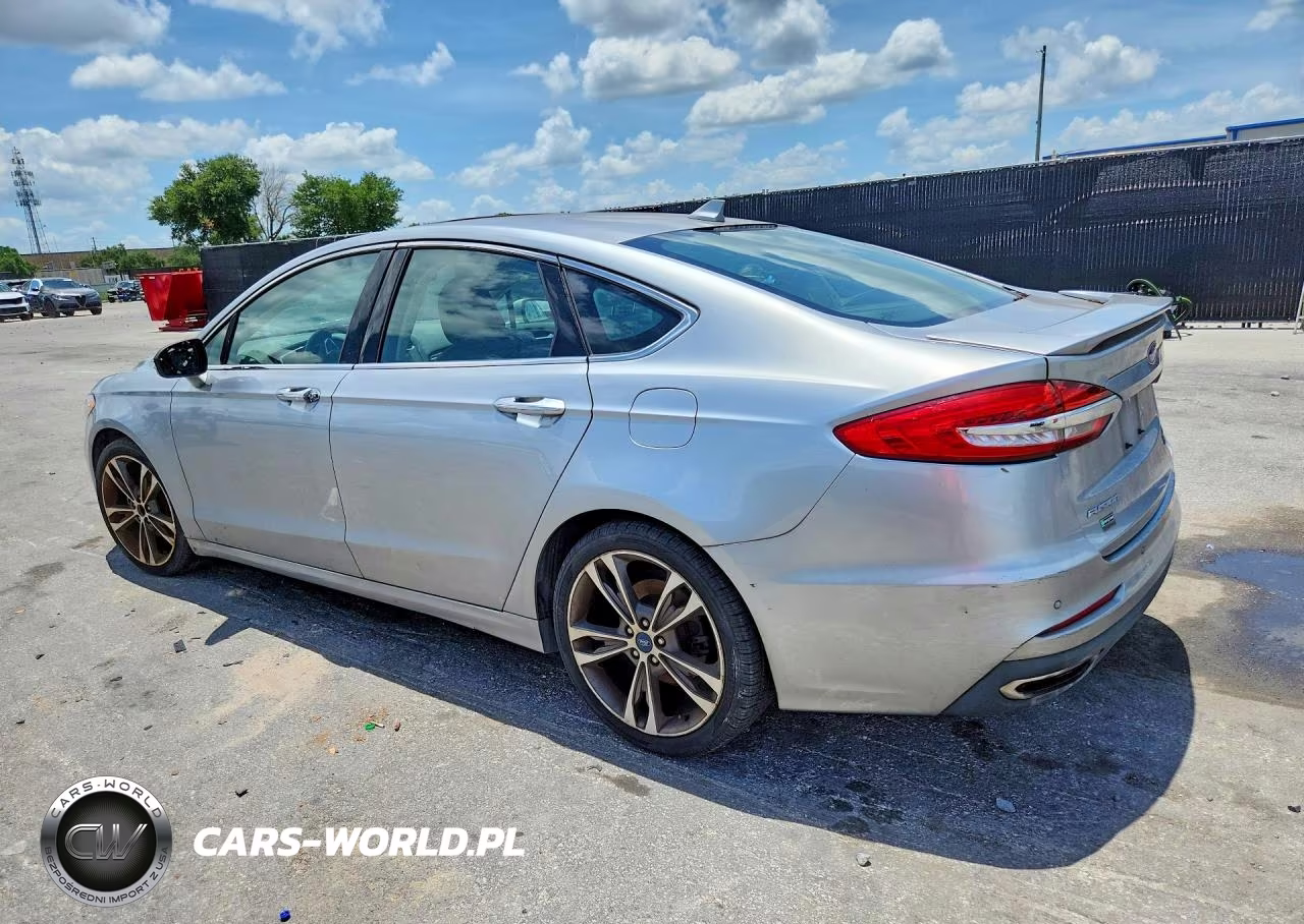 2020 Ford Fusion Titanium VIN:3FA6P0K9XLR117970 - 2
