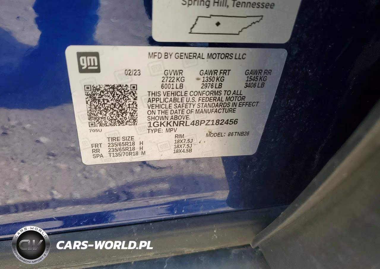 2023 GMC Acadia Sle VIN:1GKKNRL48PZ182456 - 13