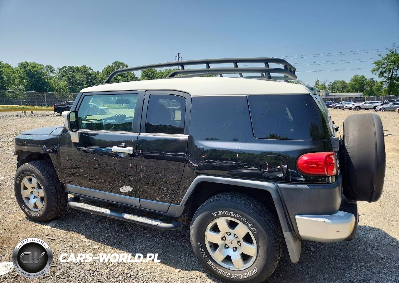 2007 Toyota Fj Cruiser Base VIN:JTEBU11F770017843 - 2