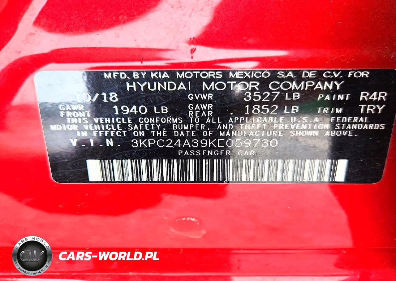 2019 Hyundai Accent Se VIN:3KPC24A39KE059730 - 13