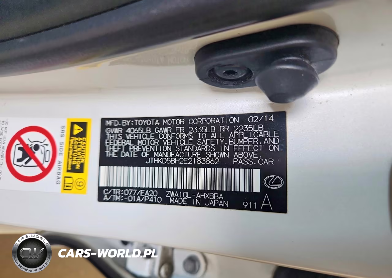 2014 Lexus Ct 200 VIN:JTHKD5BH2E2183862 - 12