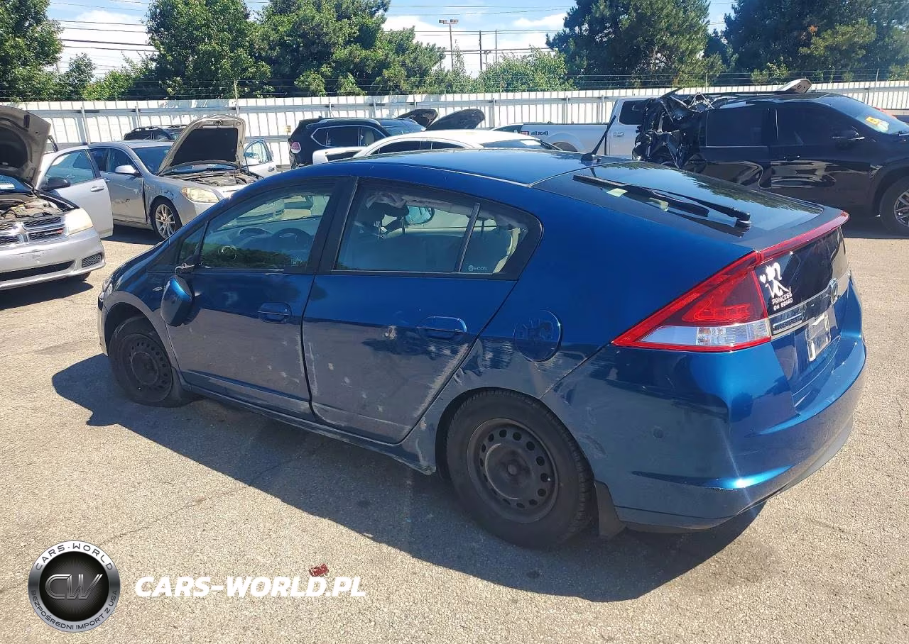 2012 Honda Insight Lx VIN:JHMZE2H59CS001417 - 2
