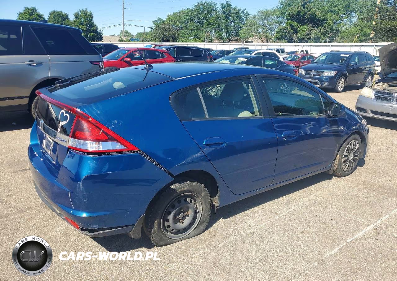2012 Honda Insight Lx VIN:JHMZE2H59CS001417 - 3