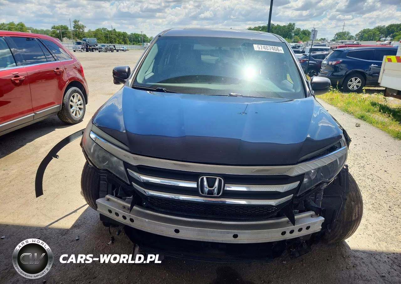 2017 Honda Pilot Exl VIN:5FNYF6H88HB016653 - 5