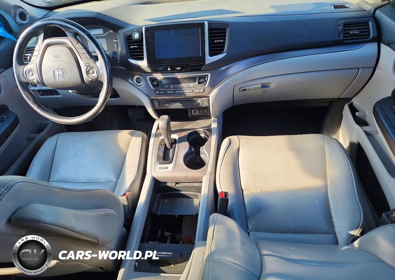 2017 Honda Pilot Exl VIN:5FNYF6H88HB016653 - 8