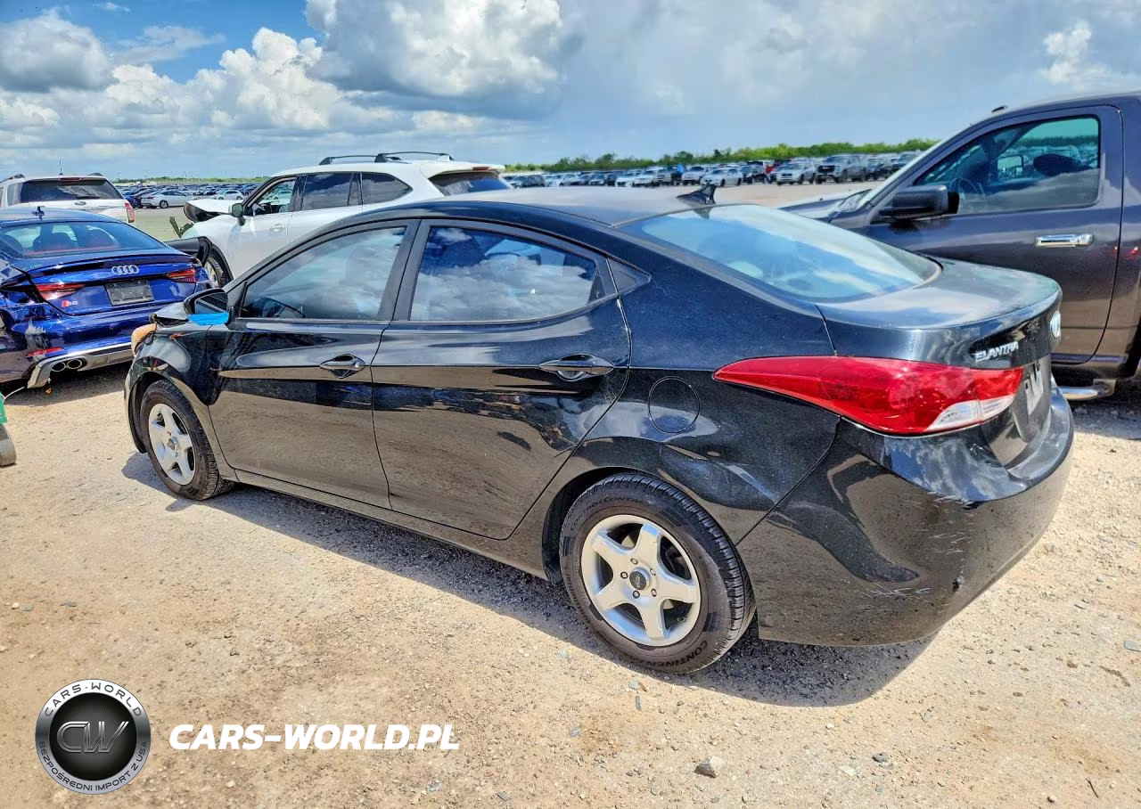 2011 Hyundai Elantra Gls VIN:KMHDH4AE2BU135709 - 2