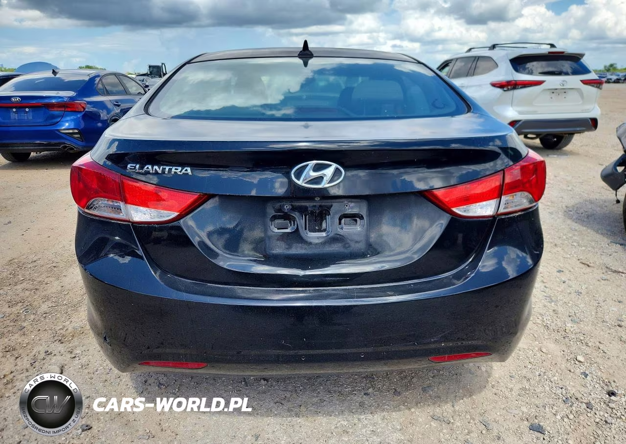 2011 Hyundai Elantra Gls VIN:KMHDH4AE2BU135709 - 6