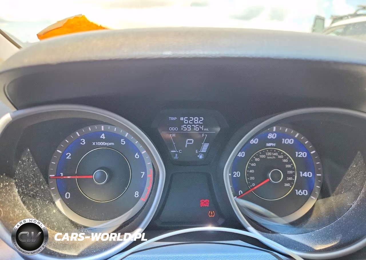 2011 Hyundai Elantra Gls VIN:KMHDH4AE2BU135709 - 9