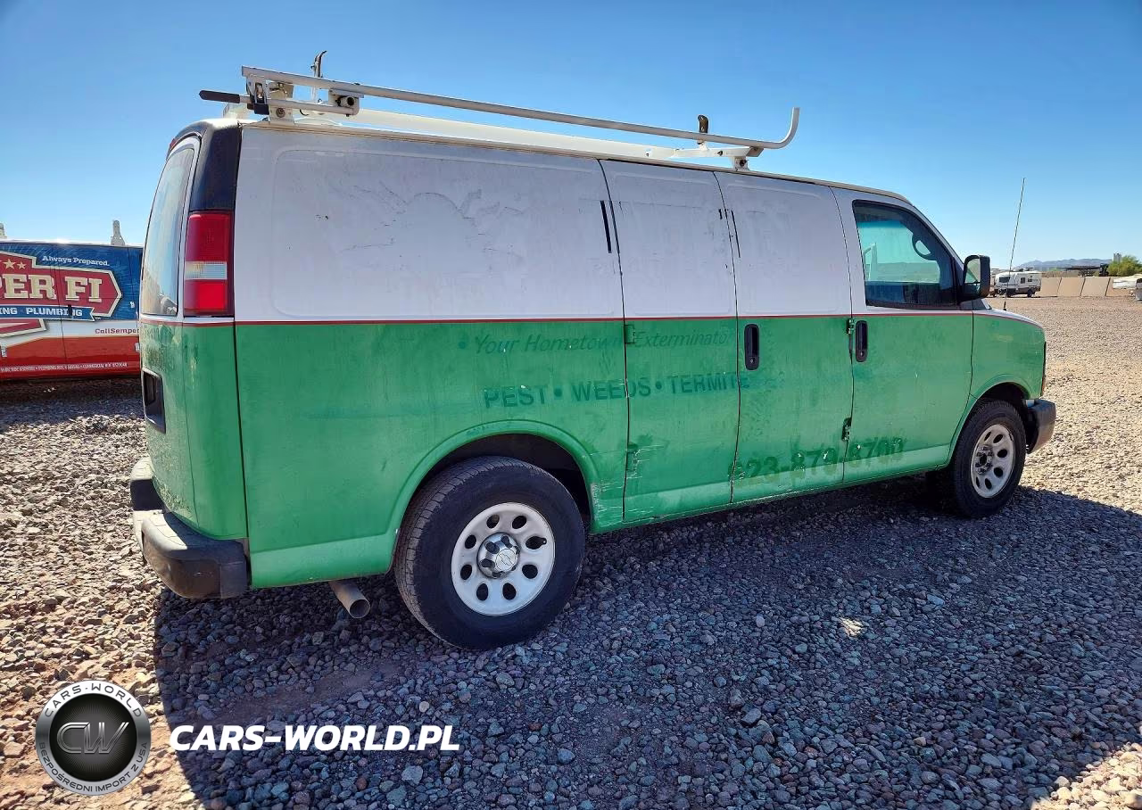 2014 Chevrolet Express G1500 Delivery Van VIN:1GCSGAF44E1200689 - 3