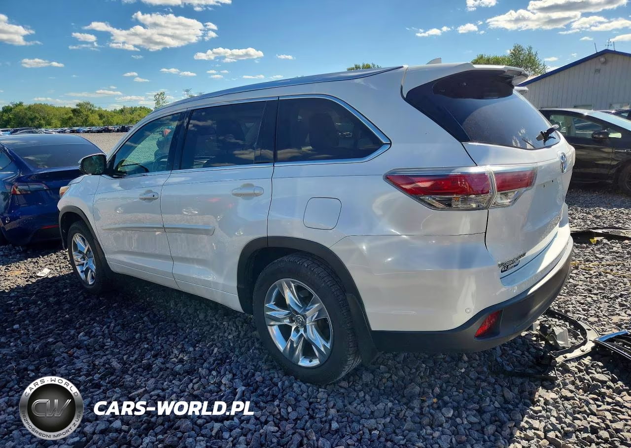 2015 Toyota Highlander Limited VIN:5TDDKRFH0FS090981 - 2