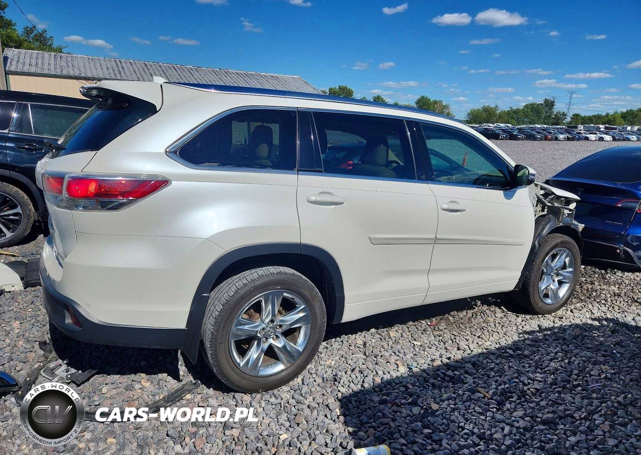 2015 Toyota Highlander Limited VIN:5TDDKRFH0FS090981 - 3