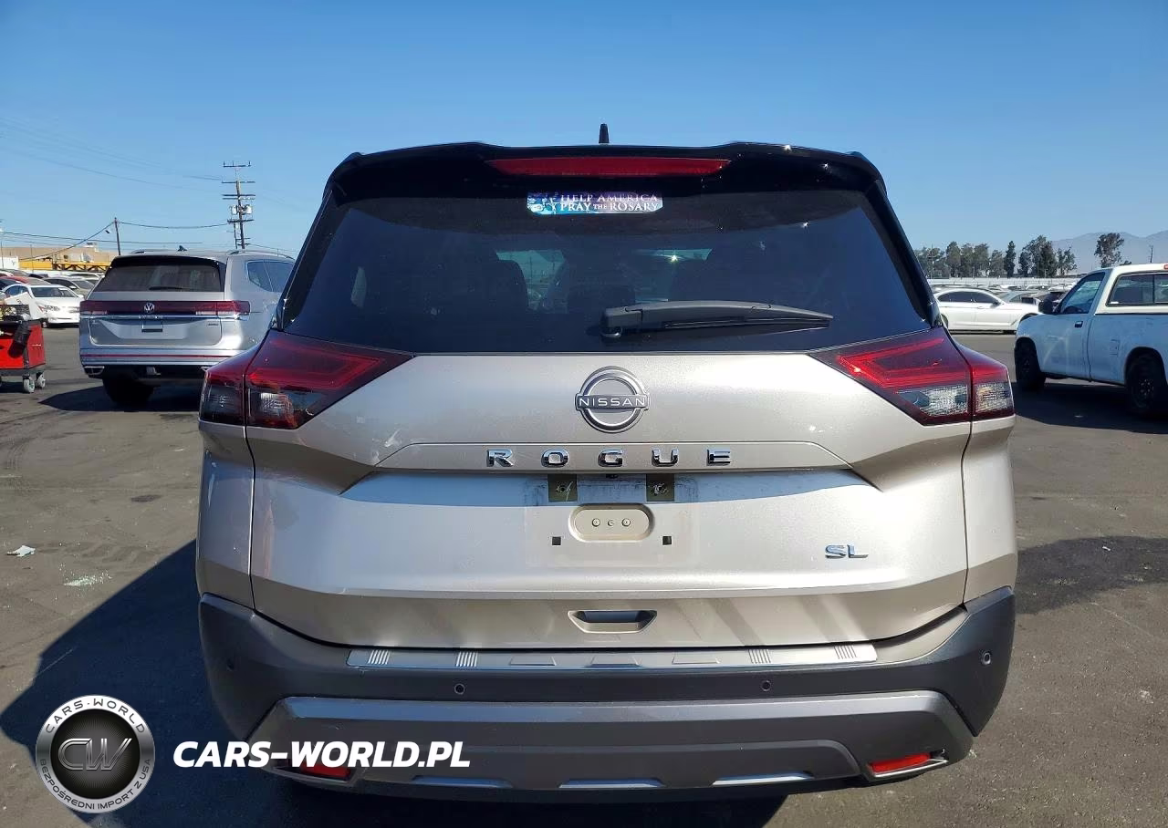 2023 Nissan Rogue Sl VIN:JN8BT3CA3PW001127 - 6