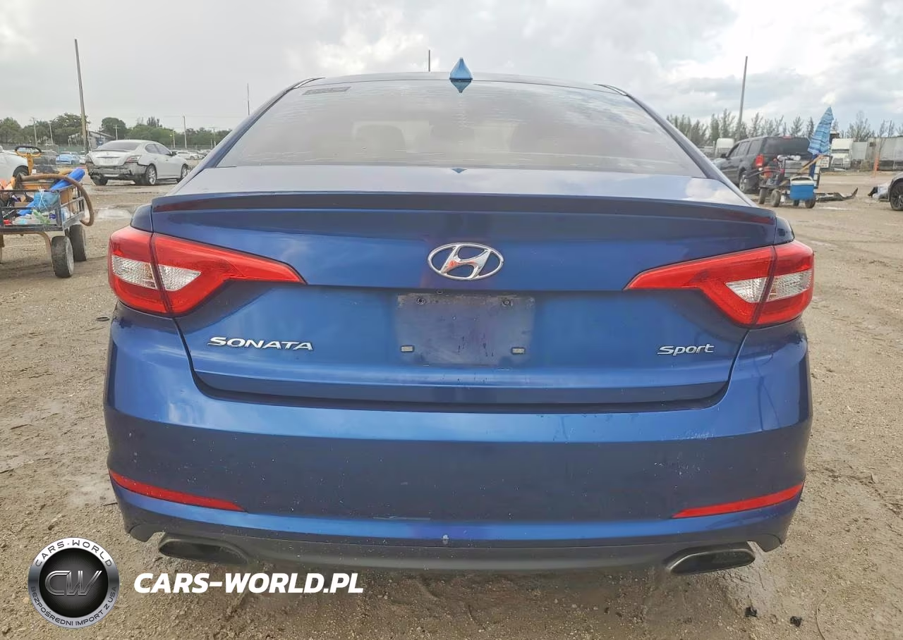 2016 Hyundai Sonata Sport VIN:5NPE34AF6GH316698 - 6