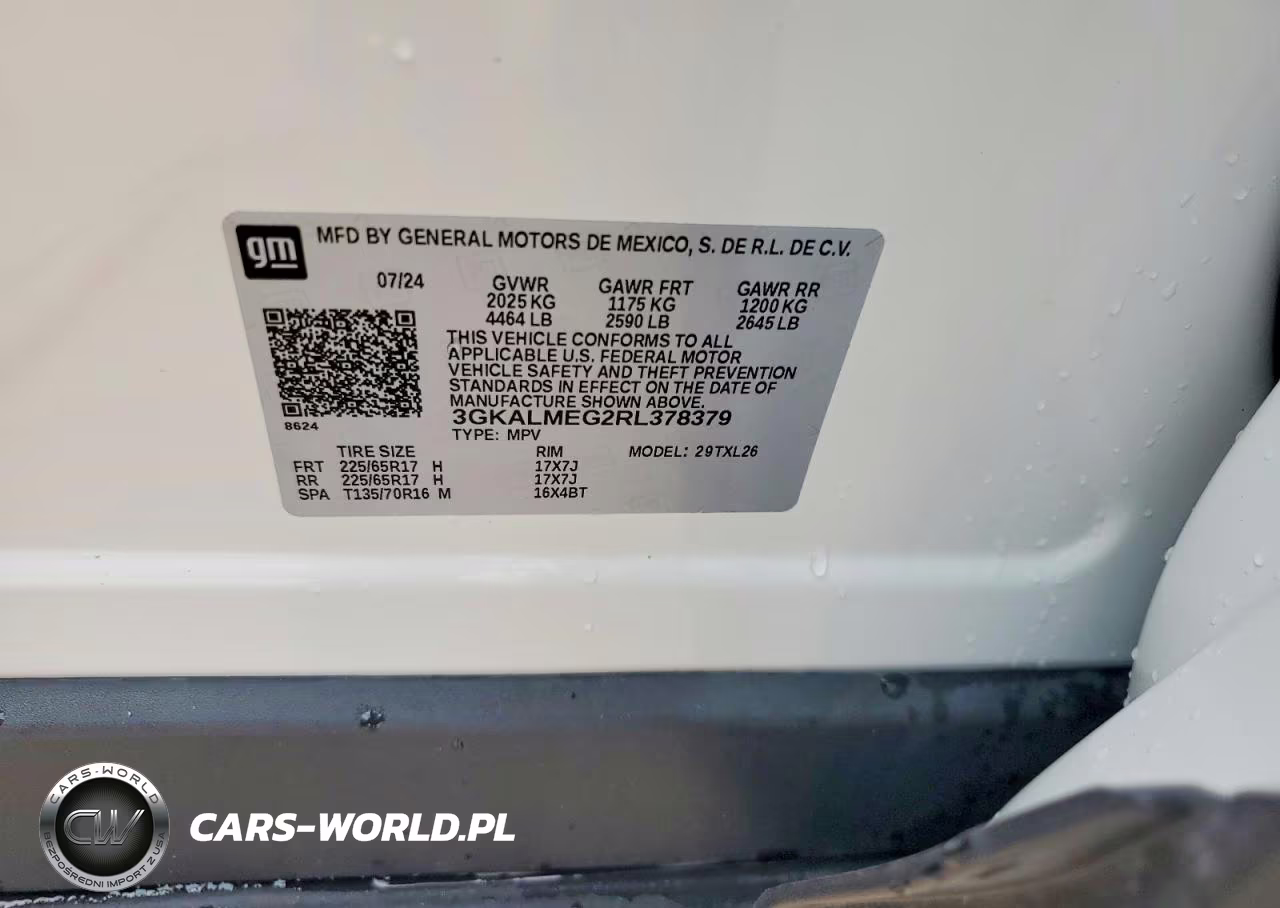 2024 GMC Terrain Sle VIN:3GKALMEG2RL378379 - 13