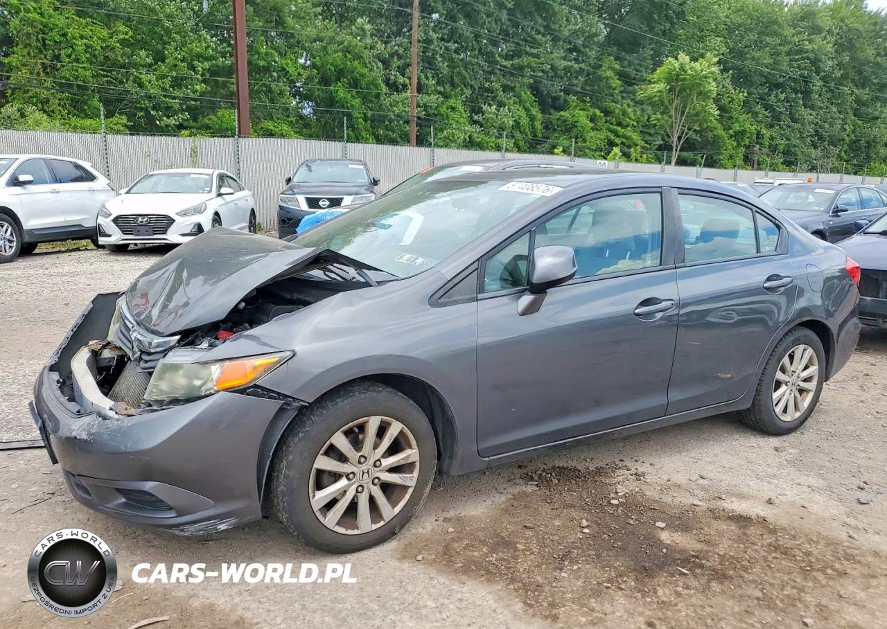 2012 Honda Civic Ex – zdjęcie 1 z 12