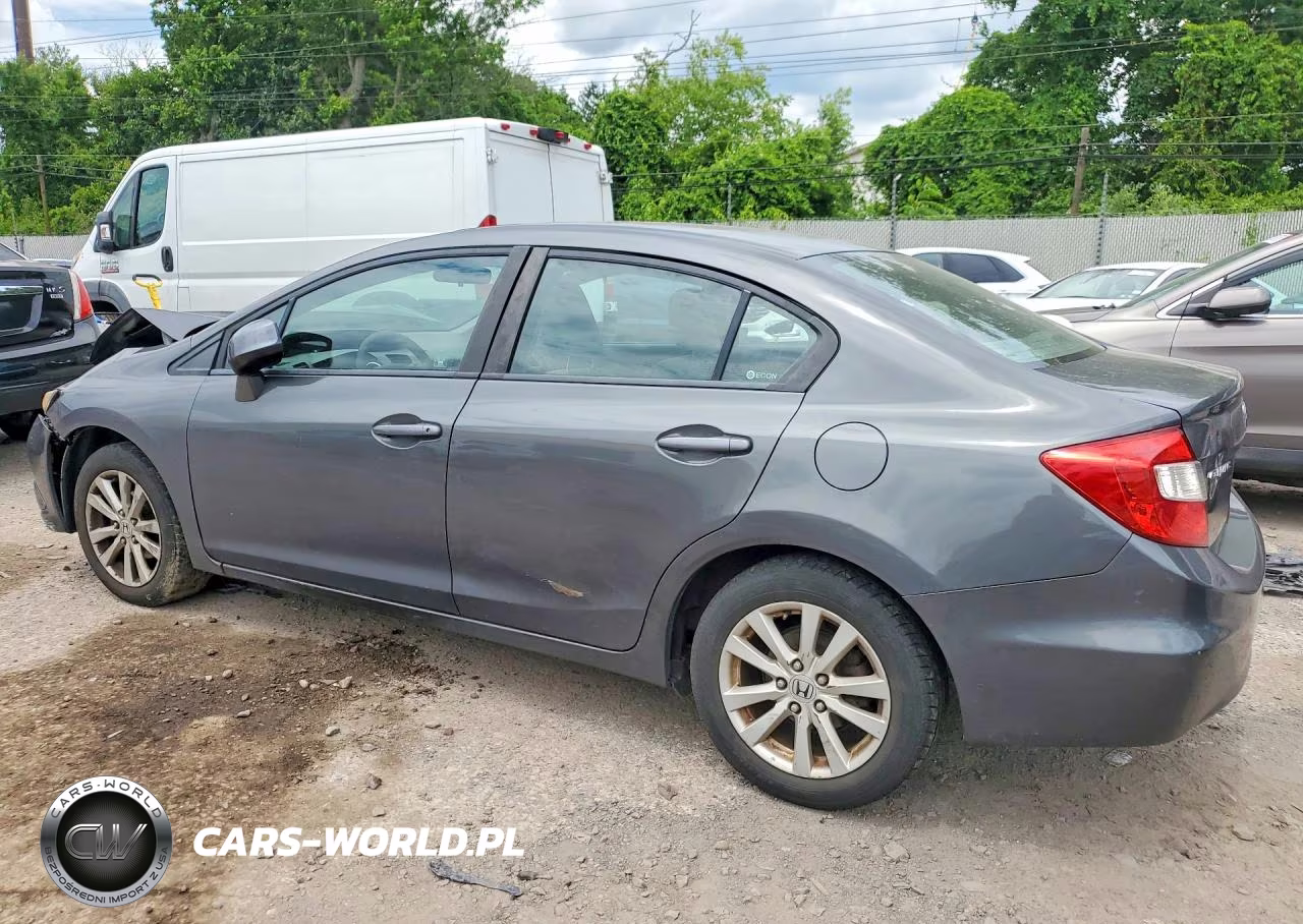 2012 Honda Civic Ex VIN:2HGFB2F80CH612147 - 2