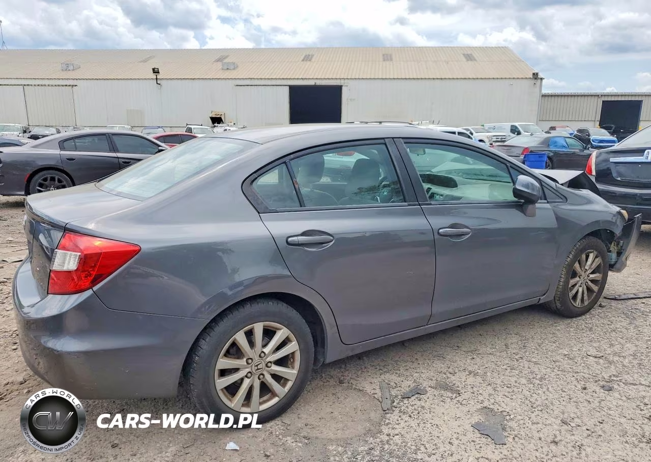 2012 Honda Civic Ex VIN:2HGFB2F80CH612147 - 3