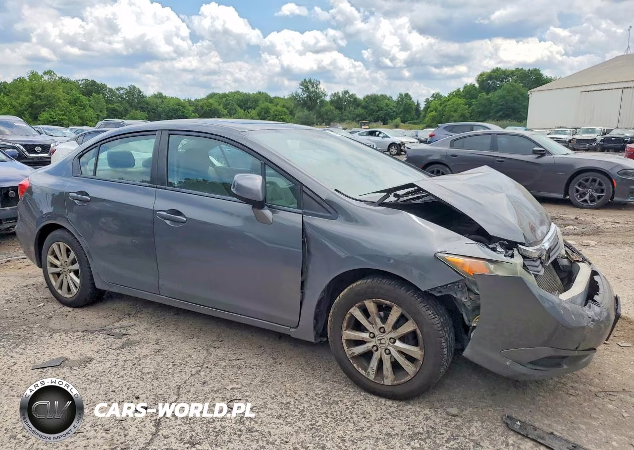 2012 Honda Civic Ex VIN:2HGFB2F80CH612147 - 4