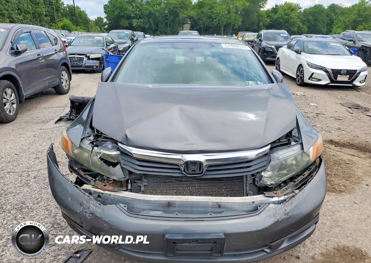2012 Honda Civic Ex VIN:2HGFB2F80CH612147 - 5