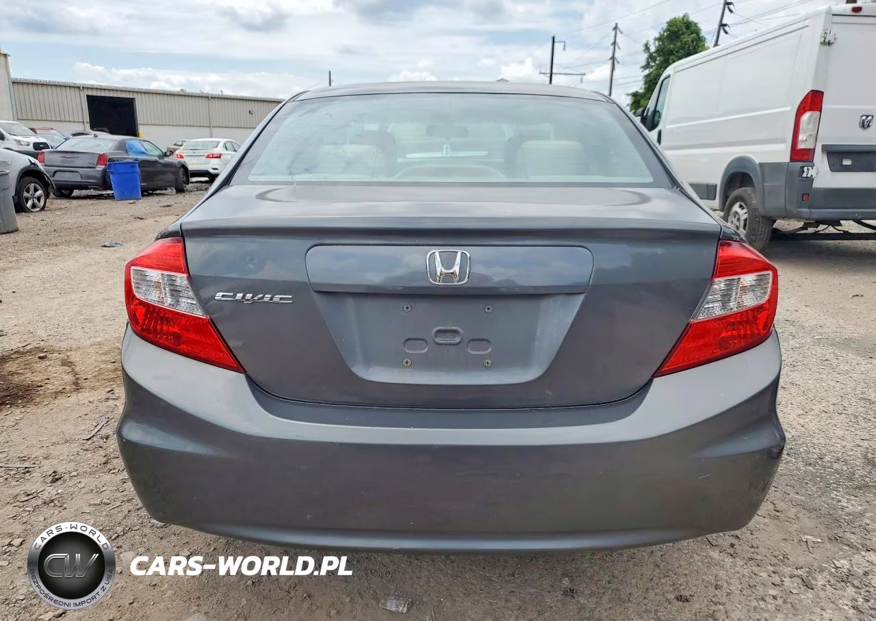 2012 Honda Civic Ex VIN:2HGFB2F80CH612147 - 6