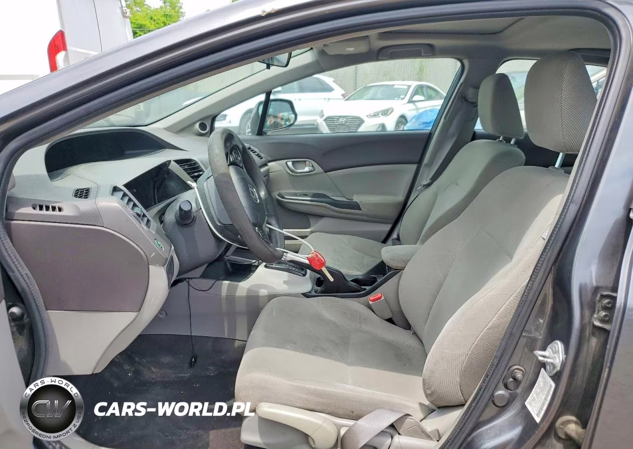 2012 Honda Civic Ex VIN:2HGFB2F80CH612147 - 7