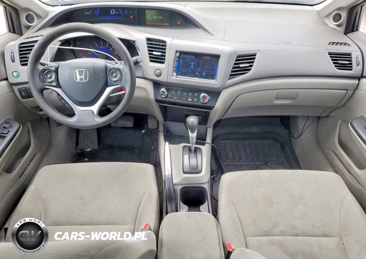 2012 Honda Civic Ex VIN:2HGFB2F80CH612147 - 8
