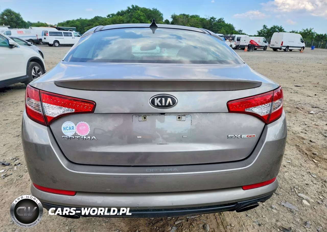 2013 Kia Optima Sx VIN:5XXGR4A66DG151346 - 6