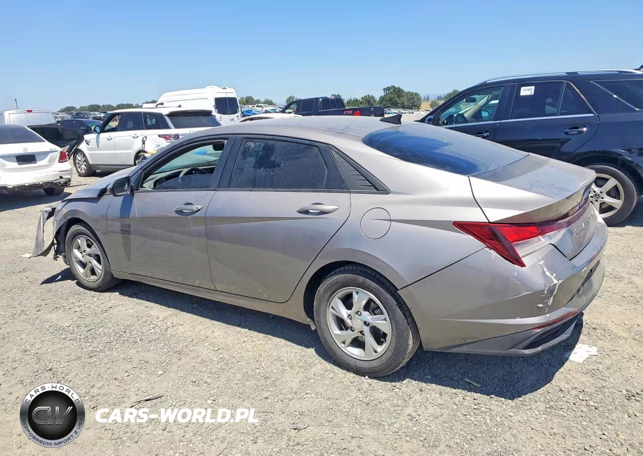 2021 Hyundai Elantra Se VIN:KMHLL4AG2MU070262 - 2