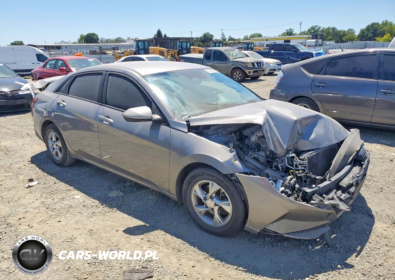 2021 Hyundai Elantra Se VIN:KMHLL4AG2MU070262 - 4