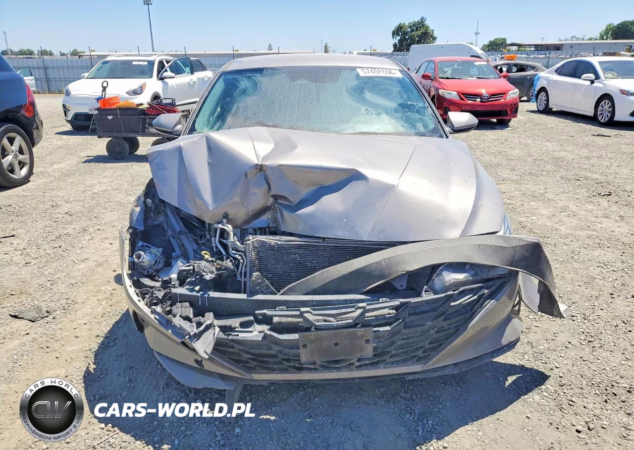 2021 Hyundai Elantra Se VIN:KMHLL4AG2MU070262 - 5