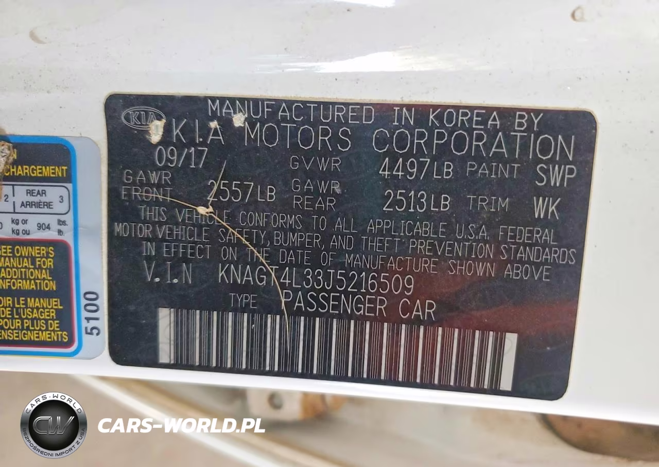 2018 Kia Optima Lx VIN:KNAGT4L33J5216509 - 12