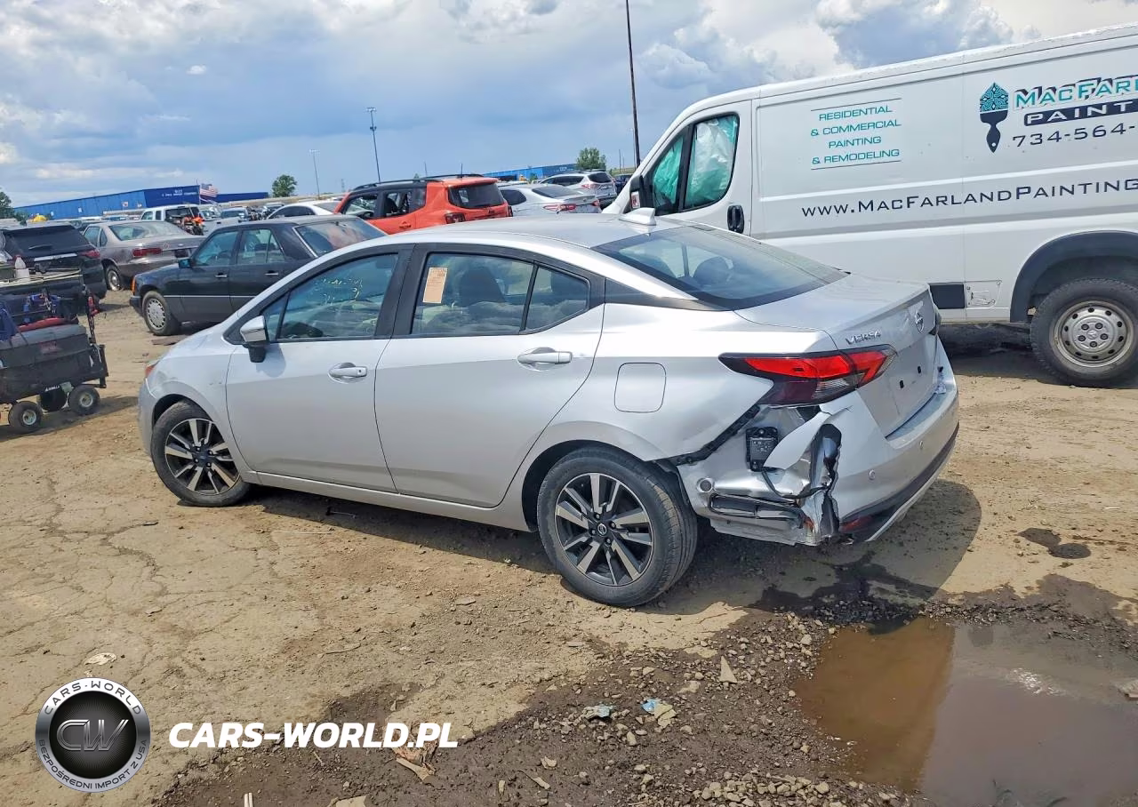 2021 Nissan Versa Sv VIN:3N1CN8EV5ML866578 - 2