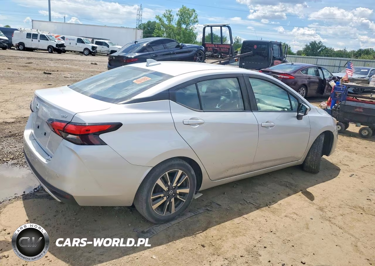 2021 Nissan Versa Sv VIN:3N1CN8EV5ML866578 - 3