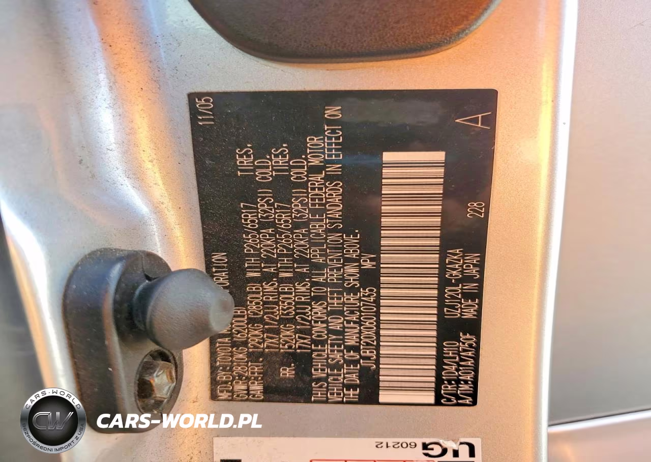 2006 Lexus Gx 470 VIN:JTJBT20X060107435 - 13